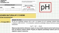 ZADANIE 15 MATURA Z CHEMII CKE 2021 MAJ pH, STĘŻENIA JONÓW W ROZTWORZE, STECHIOMETRIA