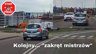 Anomalie na zakręcie w Lublinie.  Kierowcy jeżdżą pod prąd.  STOP PIRAT