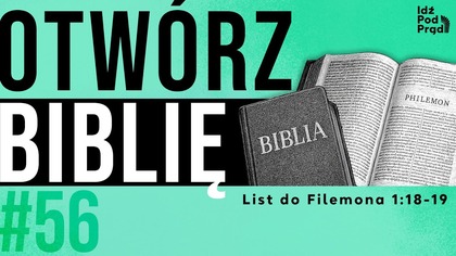Chcesz zacząć czytać Biblię, ale nie wiesz, od czego zacząć?
Szukasz nadziei, sensu i żywej relacji z Bogiem?
A może po prostu pragniesz spotkać ludzi, z którymi wspólnie odkryjesz, że Słowo Boże naprawdę przemawia  także dziś?

 Nowy cykl w IPP: OTWÓRZ BIBLIĘ!
Każdego dnia o 21:00 spotykamy się, by razem czytać i rozmawiać o Bożym Słowie  z pastorem Pawłem Chojeckim.

 Tym razem sięgamy po List do Filemona  krótki, ale niezwykle mocny tekst o przebaczeniu, miłości i sile Ewangelii, która zmienia ludzkie serca.

Nie musisz być ekspertem. Po prostu bądź z nami. Otwórz Biblię.

----------------

 Weź udział w darmowych kursach online:
 Porozmawiaj z Jezusem
 Odkryj, kim jest Jezus
Szczegóły: https://megakosciol.pl/kursy/

 Napisz: kontakt@idzpodprad.pl 
 Zadzwoń: 536 813 435
 Bądź na bieżąco: http://idzpodprad.pl
 Wesprzyj: https://idzpodprad.pl/wsparcie
 Kup nam kawę: https://buycoffee.to/idzpodpradtv

Telewizja Idź Pod Prąd, on-line

Zacznij wspierać ten kanał, a dostaniesz te bonusy:
https://www.youtube.com/channel/UCUZ9x49ZuhZt1QVJafMy5rA/join