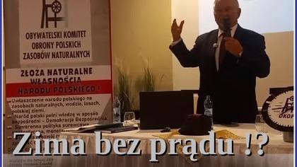 Zima bez prądu !? Elektrownie węglowe zagrożone ! dr inż.Mirosław Gajer-inż. Krzysztof Tytko OKOPZN