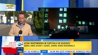 Stał się agresywny, uderzył pielęgniarkę