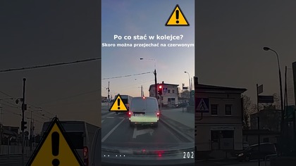 Po co stać skoro można ominąć korek #shorts #rikordwidjo