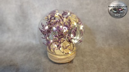 Jak zrobić lampion kulę z kwiatami- Pomysły Plastyczne DiY
