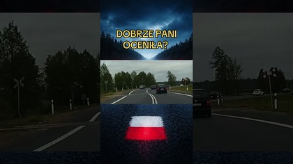 Król zakrętu?  Głupota bez limitu.  #wyprzedzanie #piratdrogowy #shorts