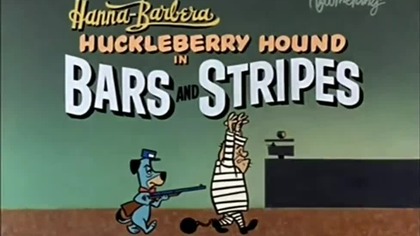 Pies Huckleberry 55 Kraty i paski