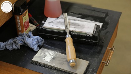 134 Przygotowanie i ostrzenie dłut stolarskich płaskich /Preparation and sharpening of flat jchisels