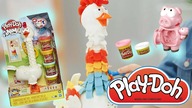 Play Doh Farma  Kurczak  E6647  Malinka