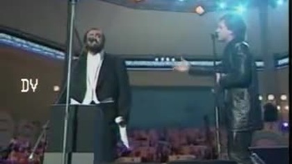 Jon Bon Jovi & Pavarotti - Let it Rain