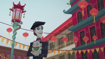 Carmen Sandiego S01E08 Przekręt z kotem szczęścia