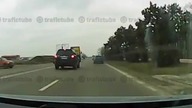 Tak sie konczy pajacowanie na drodze