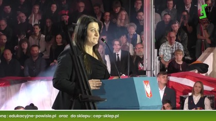 Justyna SOCHA: Jedynie Grzegorz BRAUN miał ODWAGĘ walczyć z COVID-em! Konwencja Wyborcza 12.4.2025