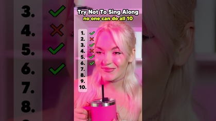 Try not to sing along IMPOSSIBLE! 