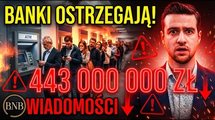 Polacy MASOWO Wycofują Gotówkę! Banki BIJĄ NA ALARM