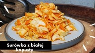 Surówka z białej kapusty - Taka prosta a taka smaczna.