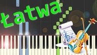 Eine Kleine Nachtmusik (W.  A.  Mozart) - łatwa synthesia (EASY)
