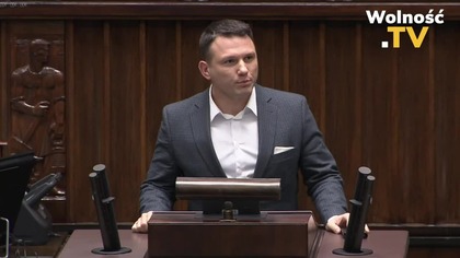  DEBIUT SŁAWOMIRA MENTZENA: Szpiegowanie Pegasusem to powrót do państw totalitarnych!