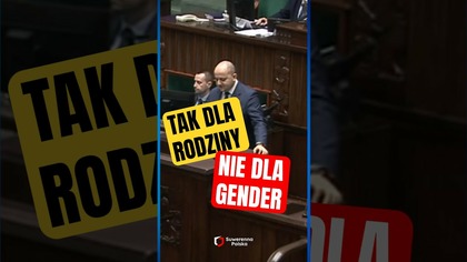 TAK dla RODZINY! NIE dla GENDER! #DariuszMatecki #Sejm