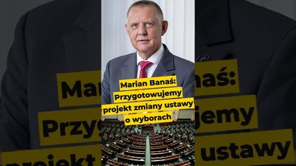 Marian Banaś: Przygotowujemy projekt zmiany ustawy o wyborach #polityka #Kraków #wybory #Polska