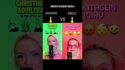 MONTAGEM MIAU ARTIST vs MONTAGEM MIAU EMOJI