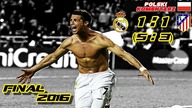 Real 1:1 (5:3) Atletico Finał Ligi Mistrzów 2016, skrót meczu, Polski komentarz HD
