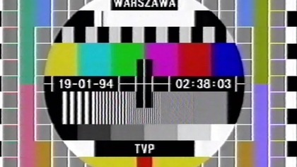 PTV Poznań/TVP 2 - Zakończenie programu, testy i wyłączenie nadajnika (19. 01. 1994)