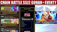 CHAIN BATTLE SSJ2 GOHAN I EVENTY Z ELDER KAI DBZ DOKKAN BATTLE PL