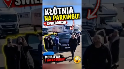 Gorąca wymiana zdań na parkingu.  Kto miał rację?  #Kierowcy #Polska