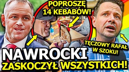 KAROL NAWROCKI ZASKOCZYŁ WSZYSTKICH, GDY ZAMÓWIŁ 14 KEBABÓW! TĘCZOWY RAFAŁ BY TAK NIE POTRAFIŁ!