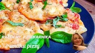 Tak smaczne, że będziesz chciał dokładkę Racuchy z piekarnika o smaku pizzy.