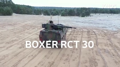 Niemcy przekażą Ukrainie partię 9 sztuk nowych BOXER RCT30