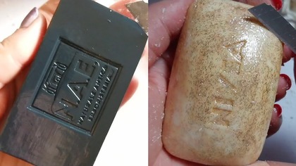 Soap Carving ASMR Relaxing Sounds no talking Satisfying ASMR Video