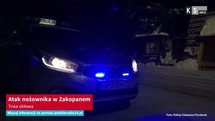Atak nożownika w Zakopanem.  Trwa obława [KS Info]