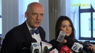 Janusz Korwin-Mikke o ostatnich decyzjach Donalda Trumpa (briefing prasowy 30.01.2017)