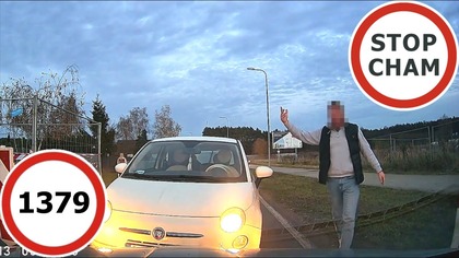 Stop Cham #1379 - Niebezpieczne i chamskie sytuacje na drogach