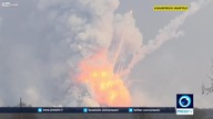 Pożar w składzie amunicji i broni na Ukrainie