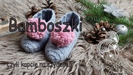 Bambosze/Kapcie na szydełku.  Jak zrobić.