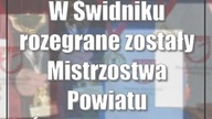 W Świdniku rozegrane zostały Mistrzostwa Powiatu Świdnickiego w getbolu