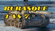 WORLD OF TANKS  Bourasque  1 VS 7  11 FRAG HEROIC DEF BASE