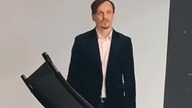Backstage fotosesji dla TVP Wilno Witalis Masėnas Vitalijus Masėnas Photographer Bartosz Frątcza