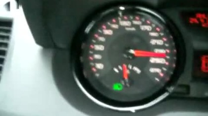 Megane RS przyspieszanie