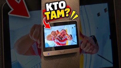 Kto tam?!  Montujemy elektroniczny wizjer do drzwi! #remont #mieszkanie #wizjer #drzwizewnętrzne