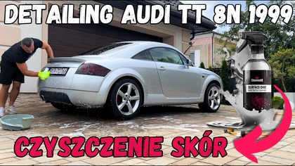 Detailing Audi TT z 1999r.  | Test CERAMIKKER Surface One do sk&oacute;r #detailing #auditt #renowacja