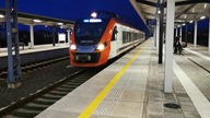 Jaworzno Szczakowa - Dworzec PKP - przyjazd pociągu