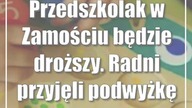 Przedszkolak w Zamościu będzie droższy.  Radni przyjęli podwyżkę