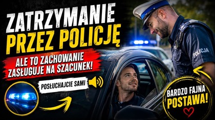 Policjanci pokazali klasę.  Takiej kontroli drogowej mało kto się spodziewał