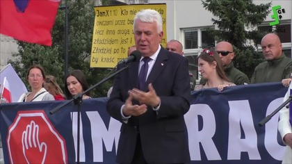 Poseł Sławomir ZAWIŚLAK: Przemówienie - start 2. Marszu Stop Masowej Imigracji - Warszawa 24.8.2025