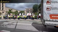 Potężny protest Przedsiębiorców w Warszawie