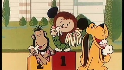 PIERWSZY NA MECIE - odc 1 - (1973) - SERIA MIŚ KUDŁATEK