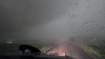 Tak wygląda tornado od środka