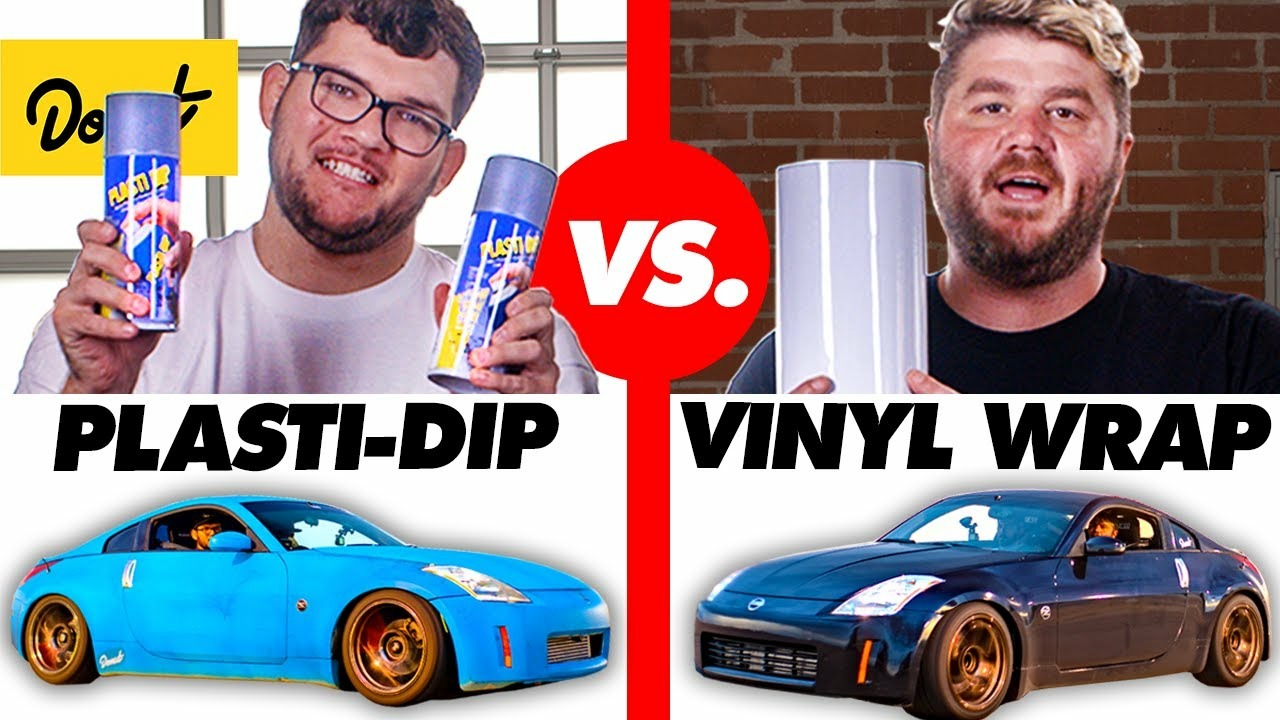 535 Plasti Dip vs. 3,000 Vinyl Wrap HiLow CDA